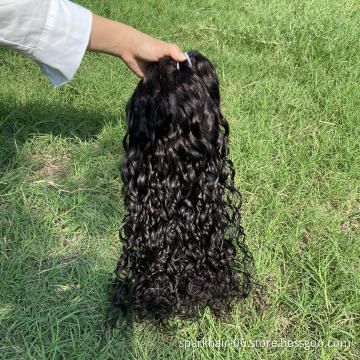 10A Indian Peruvian Brazilian Cuticle Aligned Hair 4 Bundles Raw Virgin Human Hair Vendors Water Wave Hair Extensions